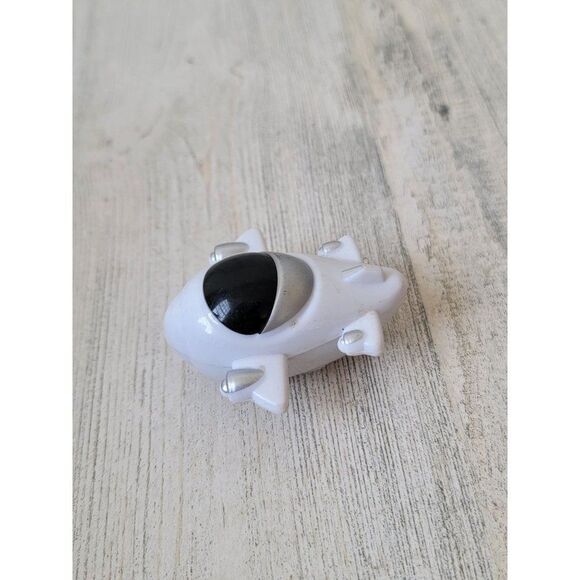 Mini white Airship airplane Rocket toy figure - Picture 4 of 6